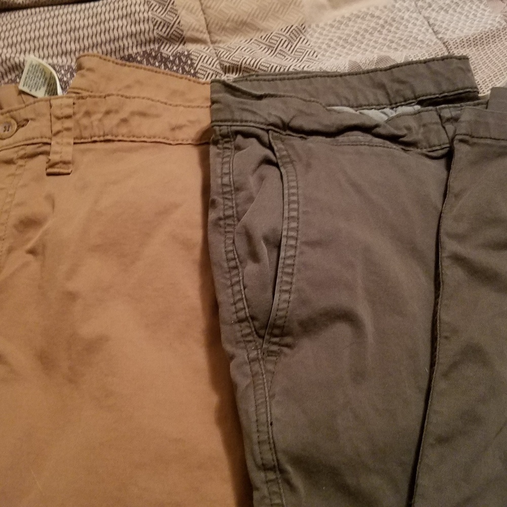2 pair of Men's 38 × 30  Chino/Pants